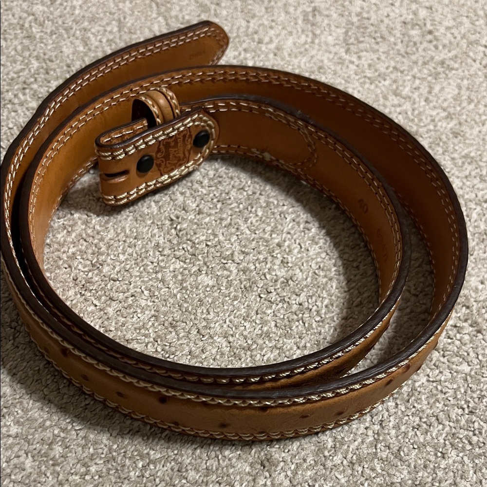 Men’s Tony llama belt no buckle